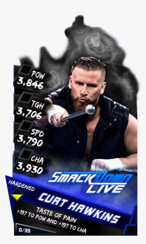 Supercard Curthawkins S3 Hardened Smackdown - Cedric Alexander Wwe Supercard #3752104