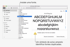 A Janela Do Catálogo De Fontes Que Mostra O Botão Adicionar #3752322