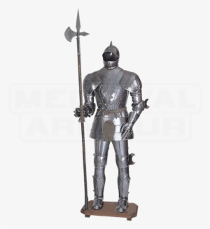 Closed Sallet Suit Of Armor Display Ed Medieval Armour - Medieval Suit Of Armour #3752324
