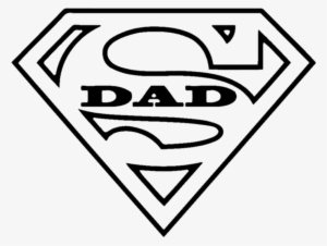 Superman Logo Colouring Page #3752774