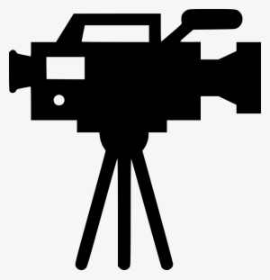 Tv Camera - - Transparent Background Film Clip Art #3753643