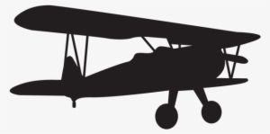 Small Plane Silhouette Clip Art Image - Clip Art #3753674