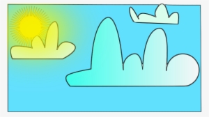 Clouds By Lpr577 At A Sunny Sky Clipart - Water #3753769