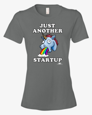 Women's Just Another Billion Dollar Startup Puking - T-shirt #3753951