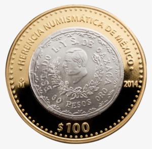 3 Revolucionaria Oaxaca 60 Pesos Iv - 100 Peso Coin Mexico #3754872