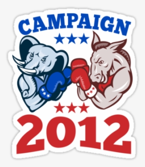 Quotdemocrat Donkey Republican Elephant Campaign - Bam Bam Chalk-10 Oz #3754964