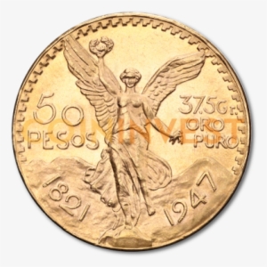 50 Gold Mexican Pesos - 50 Pesos 37.5 Gr Oro Puro 1821 #3754966