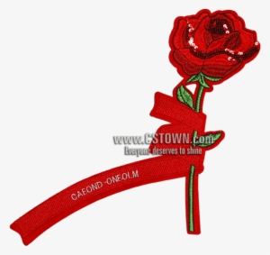 Customized Rose Flower Patch For Jeans - Flower Patch #3755686