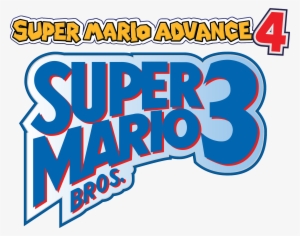 Clear Logo Super Mario Advance - Super Mario Bros 3 #3755917