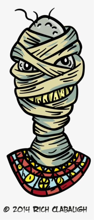 Halloween Monster Face 20 The Mummy - Cemetery #3756584