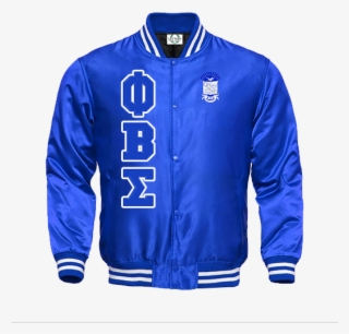 Zeta Phi Beta Sorority Apparel Divine Nine Greek Apparel - Baseball Bomber Jacket Navy Blue #3756669