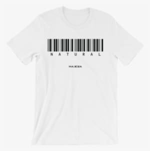 Natural Barcode White Tee - Pain In The Ass Tshirt #3757120