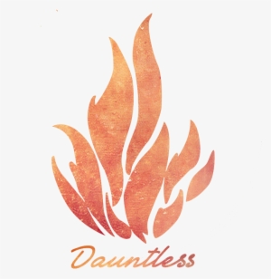 Some Believe That A Person Needs Bravery To Conquer - Dountless Logo #3757200