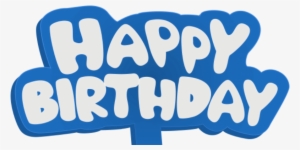 How To Select A Birthday T-shirt - Happy Birthday Azul Png #3757335