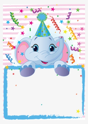 Baby First Birthday In Photo Frame - Marcos Para Cumpleaños Bebe #3757354