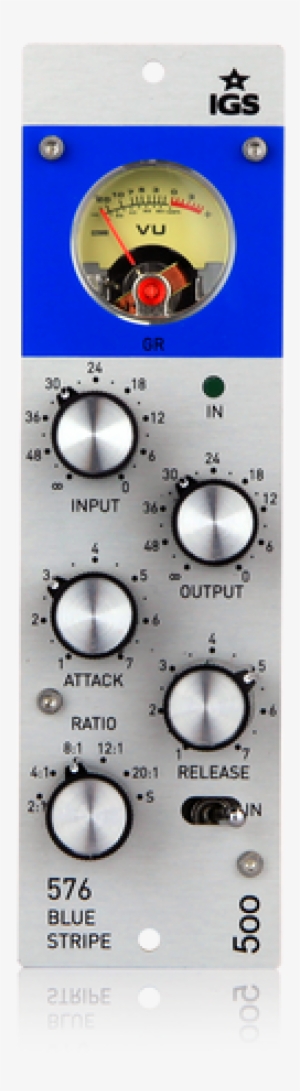 Igs Audio 576 Blue Stripe - Igs Audio 576 Blue Stripe 500-series Fet Compressor #3757511
