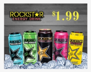 Rockstar Energy Drink - Original Flavor - 16 Oz Size #3757723