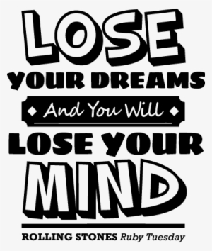 Ruby Tuesday Lyrics Sticker - Poster #3758656