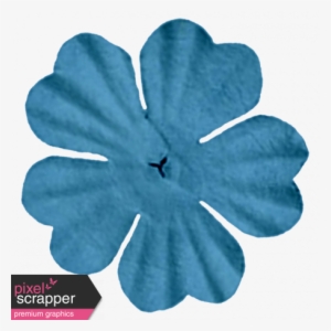Dark Blue Flower - Blue #3759425