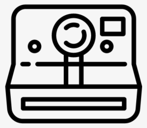 Polaroid Camera Vector - Polaroid Camera Transparent Background Clipart #3759629