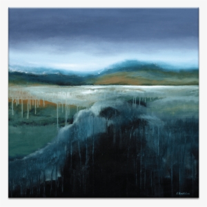 First Frost - First Frost, Gallery Wrapped Canvas, 40"x40", White, #3759869