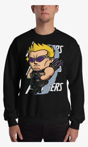 Hawkeye The Avengers Marvel Superheroes Squad Comics - Sweater #3759892