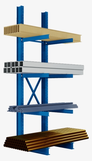 Heavy Duty Single Sided Cantilever Rack Uprights - Cantilever #3760163