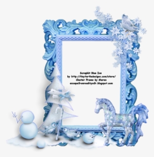 Ice Frame Png Download - Picture Frame #3760230