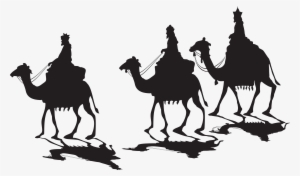Three Kings Silhouette Png Clip Art - Clip Art #3760461