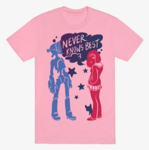 Show Your Furi Kuri Love For Flcl With This Illustrative - Never Knows Best Shirt #3761685