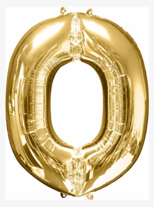 34 Inch Gold Letter O - Balloons Letters Gold F #3762324