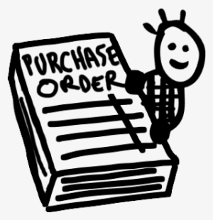 Purchase Order Order Cartoon #3762669