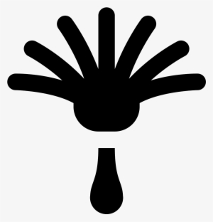 This Is The Logo Of A Duster Which Contains Bristles - Feather Duster #3762849
