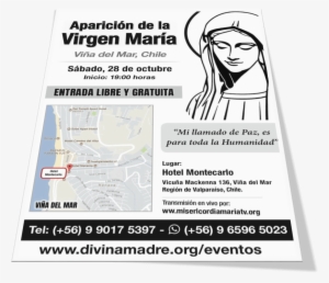 Aparición Extraordinaria De La Virgen María - Line Art #3763250