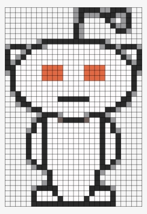 Reddit Alien Perler Bead Pattern / Bead Sprite - Bead #3763596