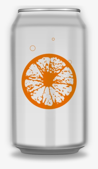 Free Orange Soda Can - Soda Clipart Orange #3764853
