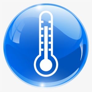 Free Icons Png - Termometro En Un Circulo #3765048