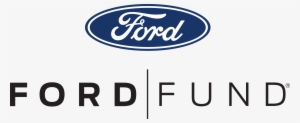Ford Fund's Signature Programs Include Ford Blue Oval - Ford Logo Cutz Rear Window Decal #3765153