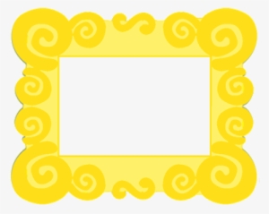 Blues Clues Yellow Swirl Frame - Swirl Frame #3765187