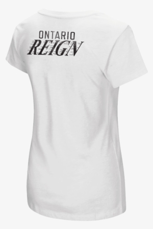 Ontario Reign Women's Primary Logo Hurdle V-neck - Ontario Reign #3765884