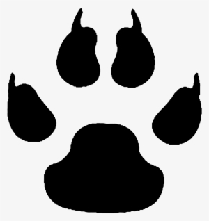 Paw Emblem Bo - Wolf Paw Clip Art #3765962