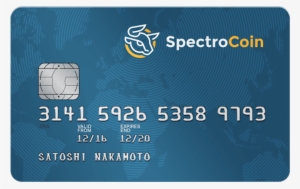 Spectrocoin Visa Debit Card - Btc Credit Card #3766055