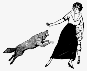 Scary Dog Jumps Clip Stock - Scary Dog Black And White #3766106