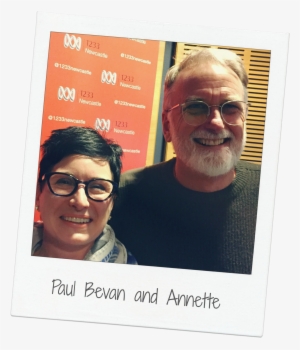 Abc Radio Me And Paul Bevan Colour Polaroid - Senior Citizen #3767574