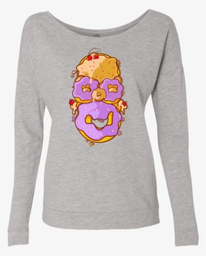 Donut Head French Terry Scoop - Sweatshirt #3767610