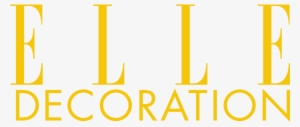 Logo Elle Decoration Jaune - Elle Decoration Magazine Logo #3767779