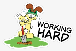 Viber Sticker «odie Unleashed» - Cartoon #3767952