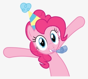 Takua770, Hat, Party Hat, Pinkie Pie, Safe, Simple - My Little Pony Pinkie Pie #3768049