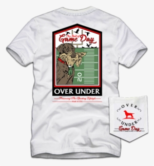 S/s Our Kind Of Gameday Red & Black - Over Under #3769078