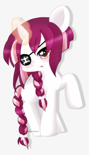 Bakacreationz, Blank Flank, Braid, Crossbones, Eyepatch, - Cartoon #3769466